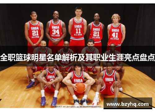 全职篮球明星名单解析及其职业生涯亮点盘点